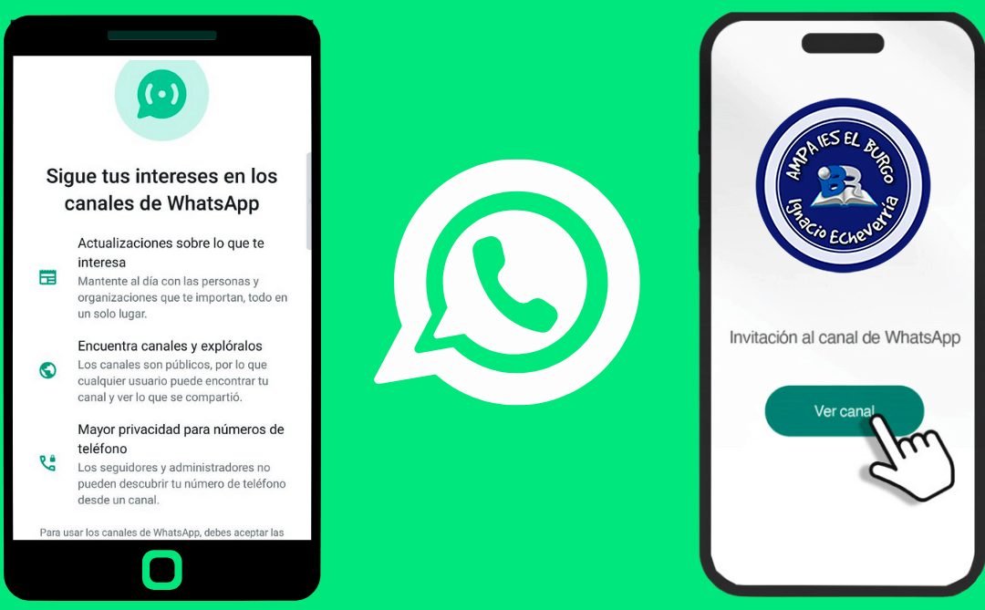 Canal de WhatsApp AMPA IES El Burgo